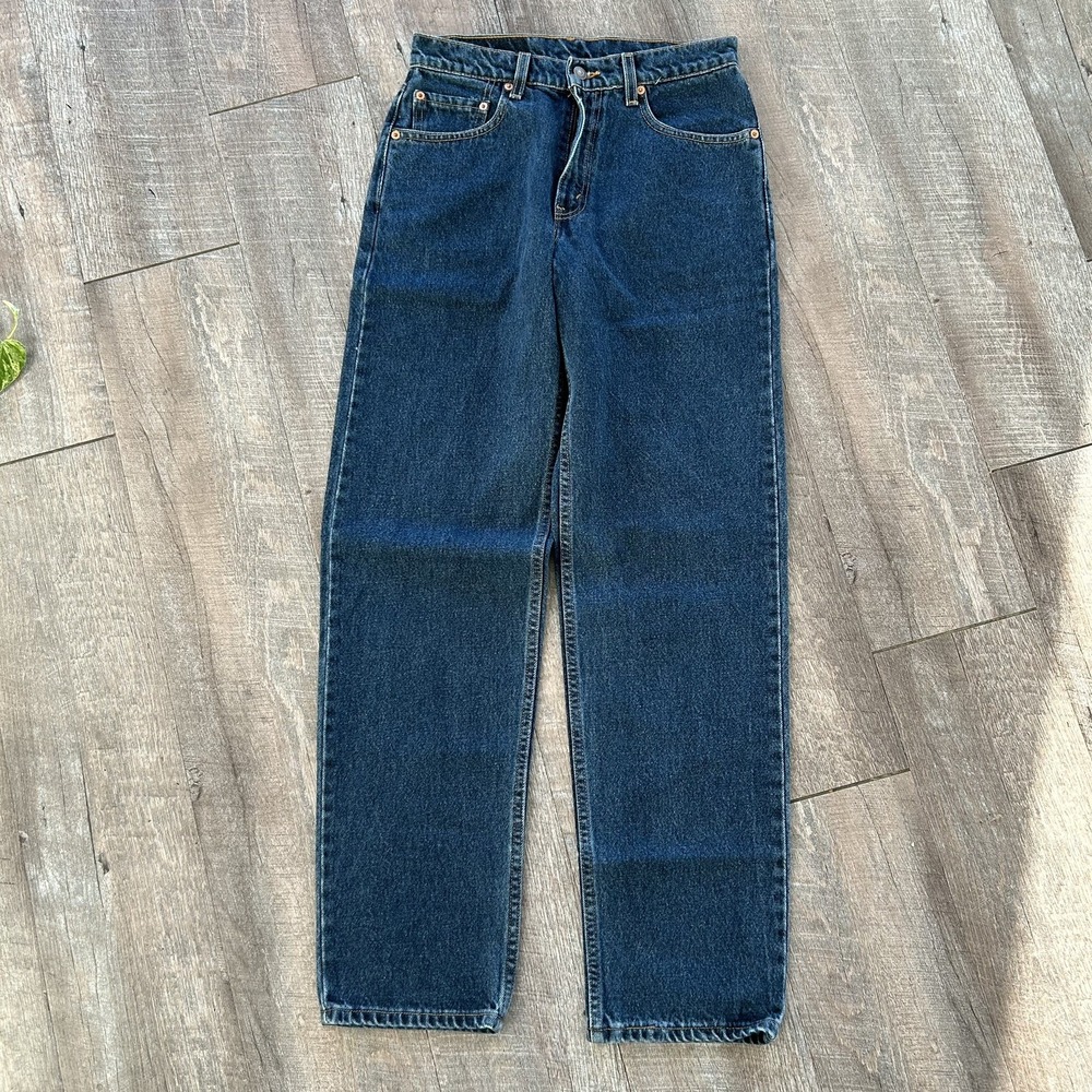 90s LEVI'S RELAXED FIT 550 JEANS 30x32 (29x32) MEN'S JEANS DARK WASH 1998
